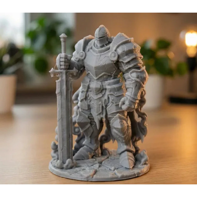 Escultura Decorativa- Caballero Armado
