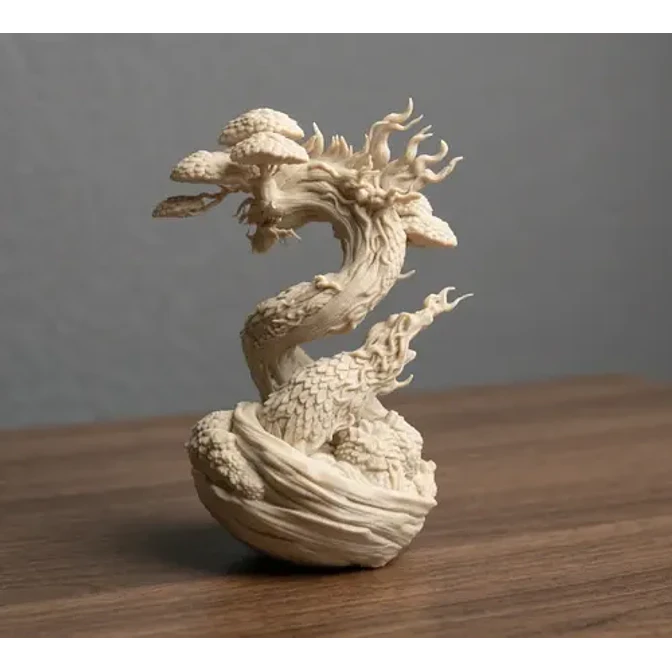 Escultura Decorativa- Bonsái Dragón 2