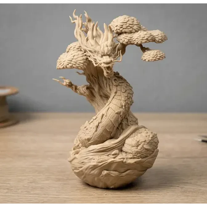 Escultura Decorativa- Bonsái Dragón 3