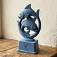 Escultura Decorativa Prints Patro- Busto Del Zodíaco Piscis - Miniatura 2