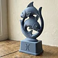 Escultura Decorativa Prints Patro- Busto Del Zodíaco Piscis - Miniatura 3