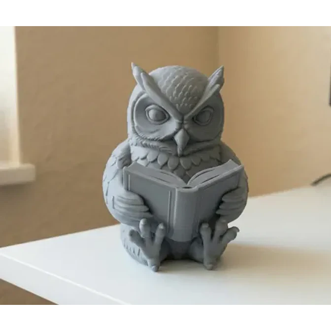 Figura Decorativa Prints Patro- Búho Lector 2