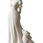 Escultura Decorativa Prints Patro- Niña Y Su Perro - Miniatura 1