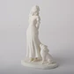 Escultura Decorativa Prints Patro- Niña Y Su Perro - Miniatura 3