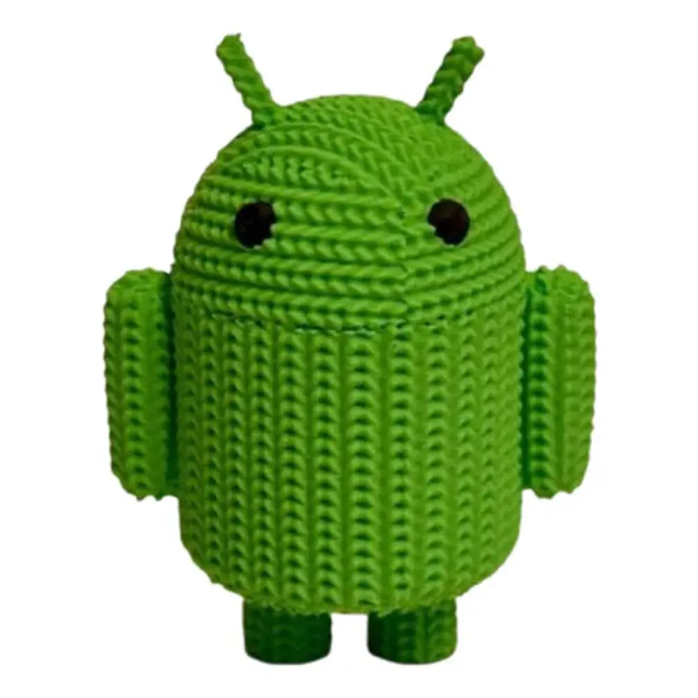 Figura Decorativa- Android Tejido 1