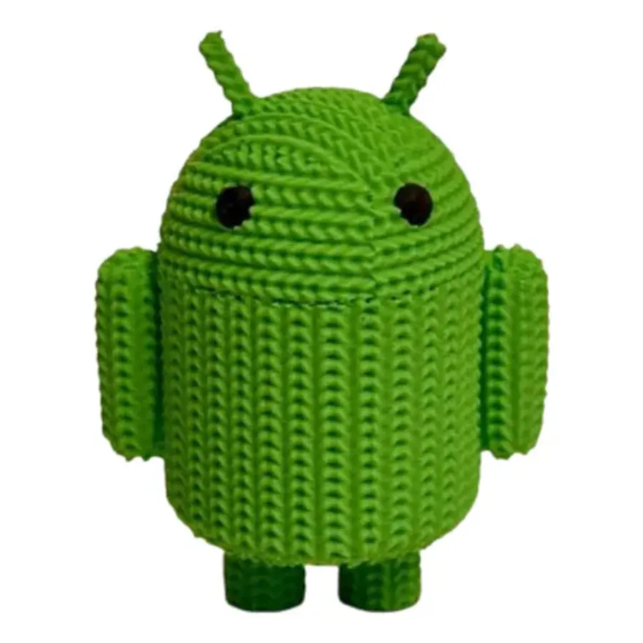 Figura Decorativa- Android Tejido