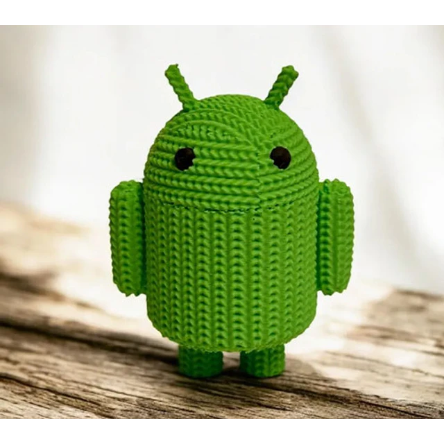 Figura Decorativa- Android Tejido