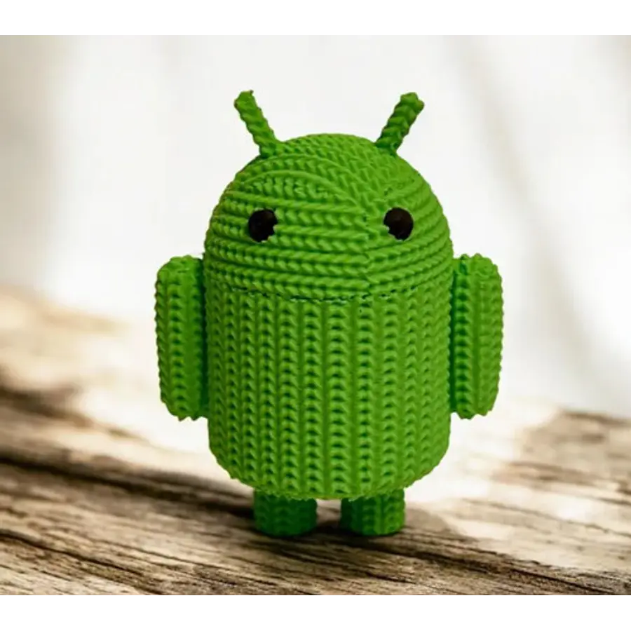 Figura Decorativa- Android Tejido