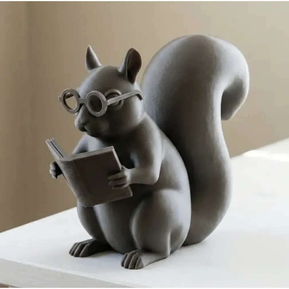 Escultura Decorativa- Animales Lectores 2