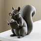 Escultura Decorativa- Animales Lectores - Miniatura 2