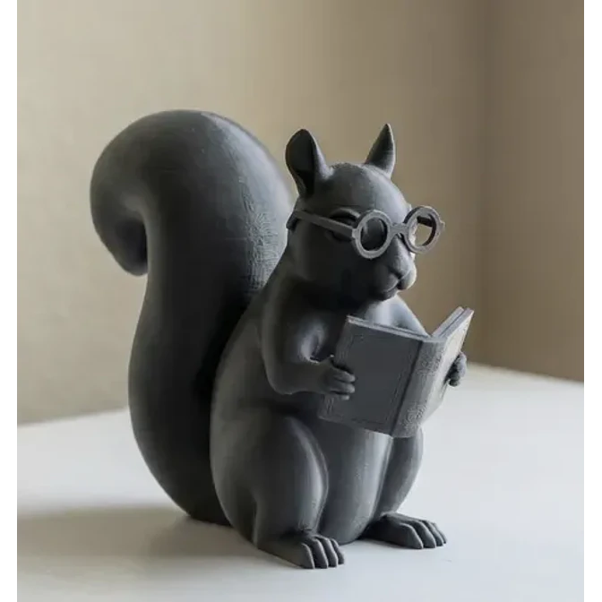 Escultura Decorativa- Animales Lectores 3