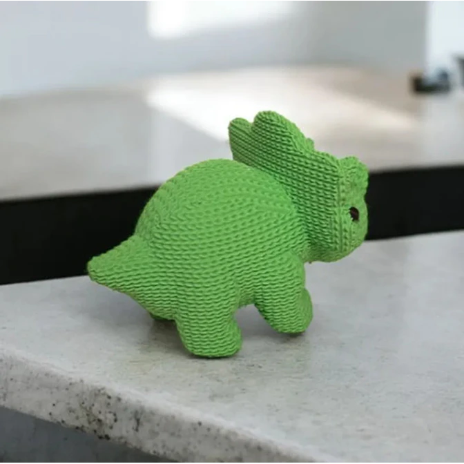 Figura Decorativa- Triceratops Tejido 3