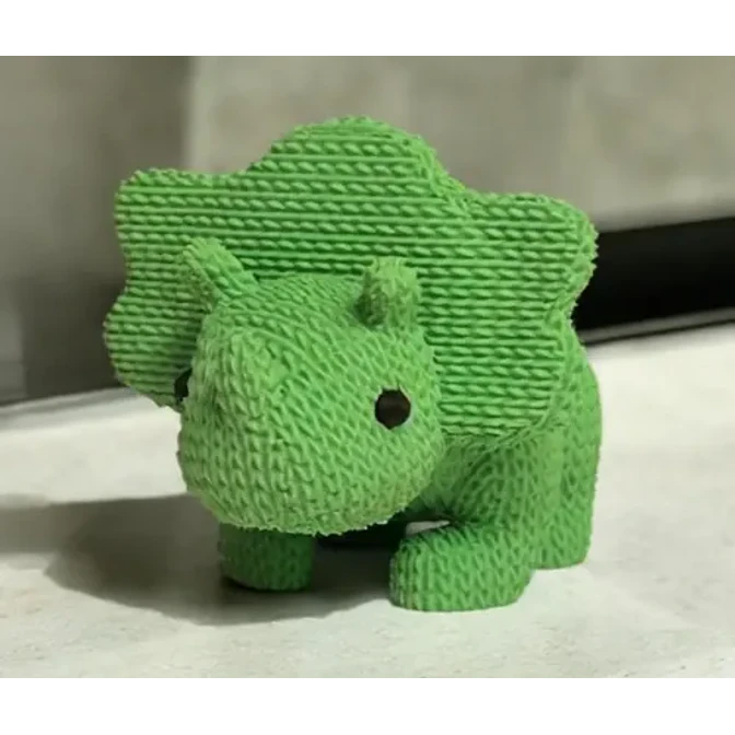 Figura Decorativa- Triceratops Tejido 4