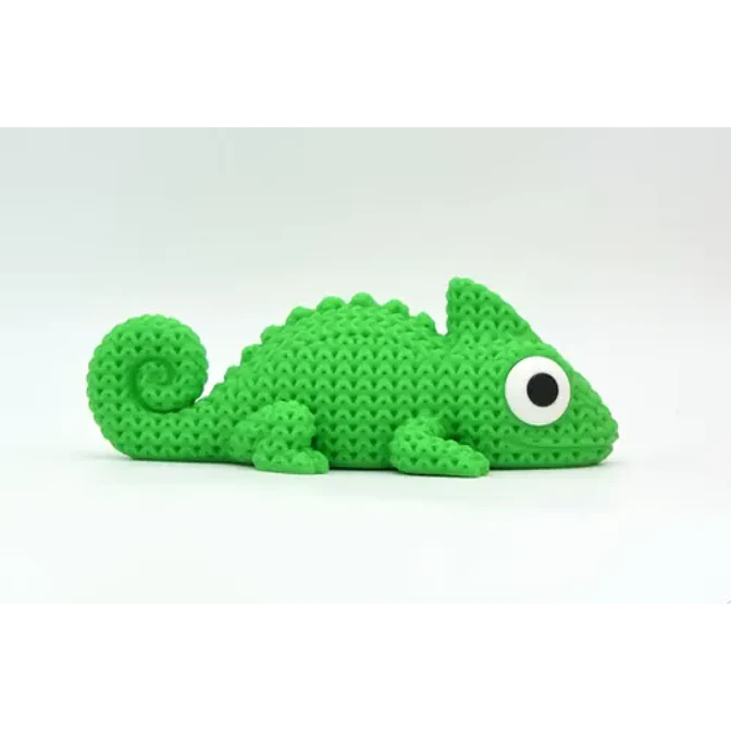 Figura Decorativa Prints Patro- Camaleón De Punto 3