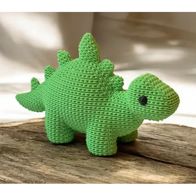 Figura Decorativa- Estegosaurio Tejido
