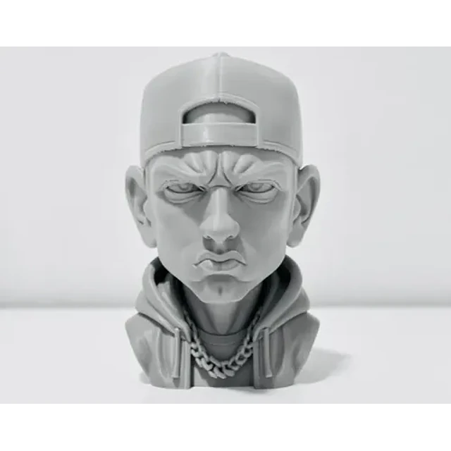 Escultura Decorativa Prints Patro- Busto De Eminem