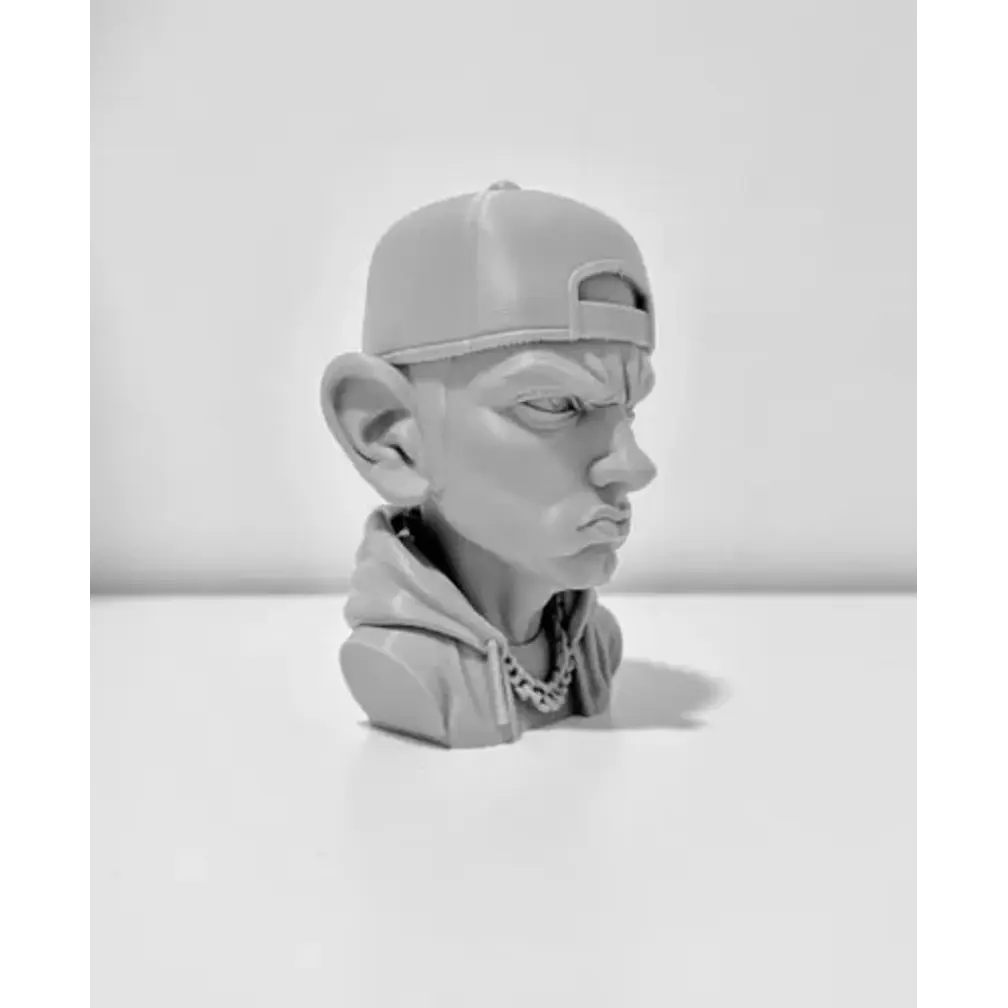 Escultura Decorativa Prints Patro- Busto De Eminem 5