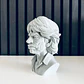 Escultura Decorativa Prints Patro- Busto De Mick Jagger - Miniatura 4
