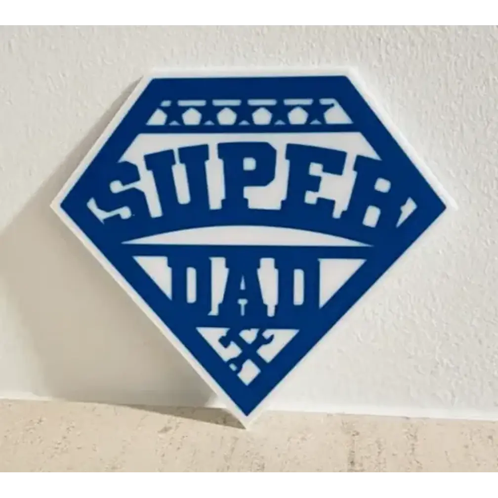 Escultura Decorativa Prints Patro- Super Papá 2