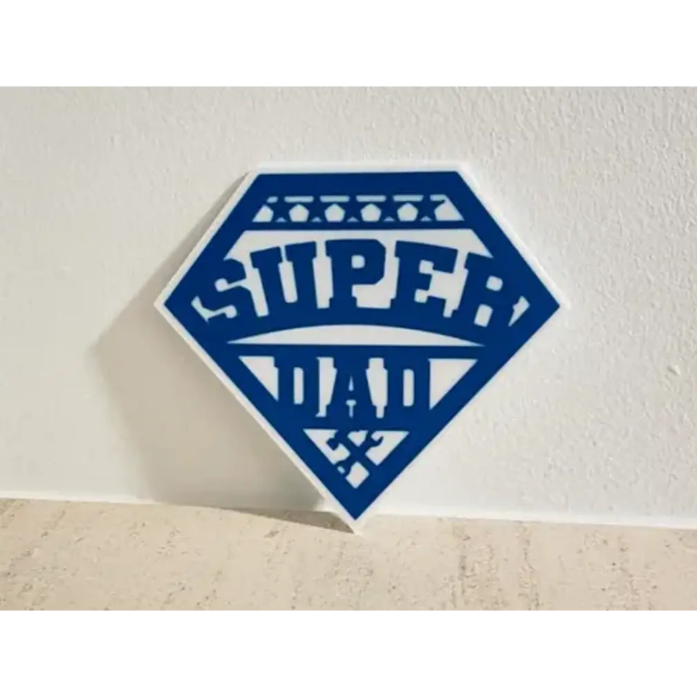 Escultura Decorativa Prints Patro- Super Papá 3