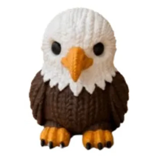 Figura Decorativa Prints Patro- Águila De Punto 1
