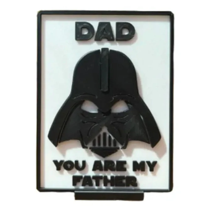 Escultura Decorativa Prints Patro- Tu Eres Mi Padre 1