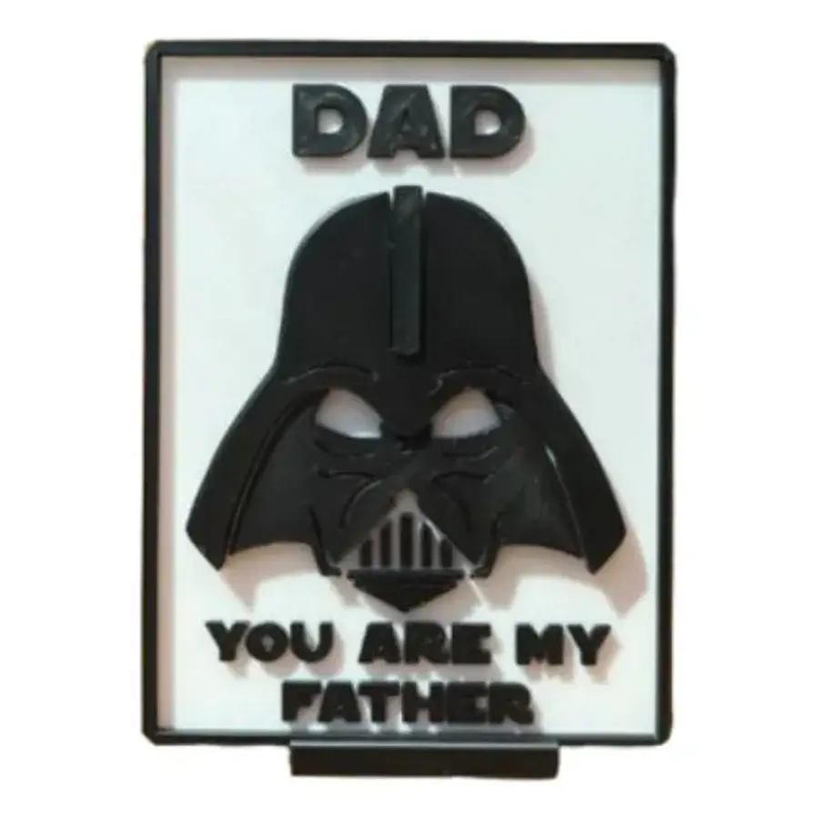 Escultura Decorativa Prints Patro- Tu Eres Mi Padre