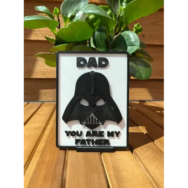 Escultura Decorativa Prints Patro- Tu Eres Mi Padre