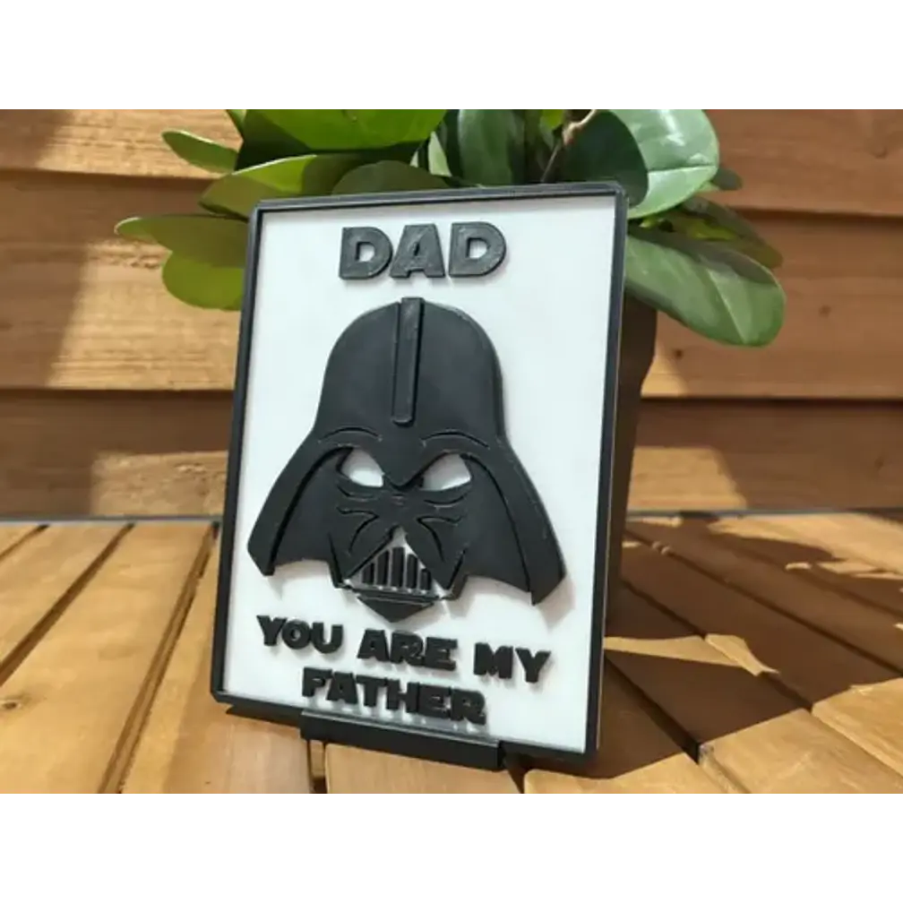 Escultura Decorativa Prints Patro- Tu Eres Mi Padre 3