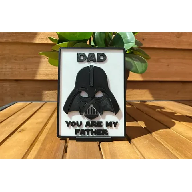 Escultura Decorativa Prints Patro- Tu Eres Mi Padre 4