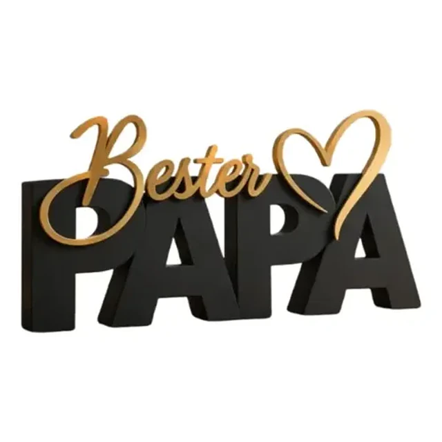 Escultura Decorativa Prints Patro- El Mejor Papá