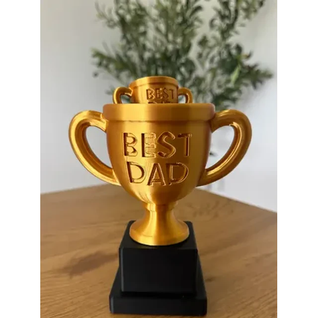 Figura Decorativa Prints Patro- Trofeo Best Dad