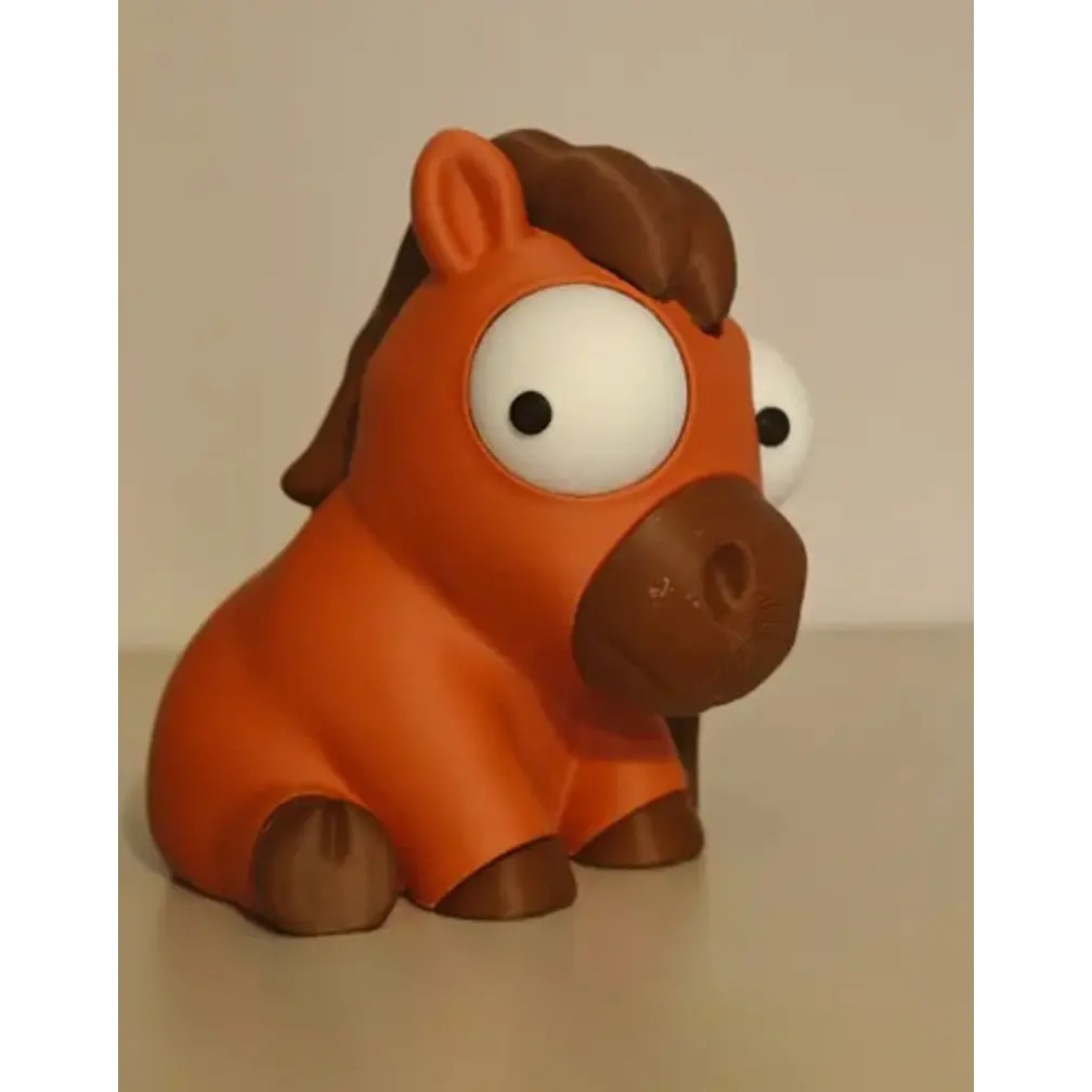 Figura Decorativa Prints Patro- Caballo Ojos Saltones 3
