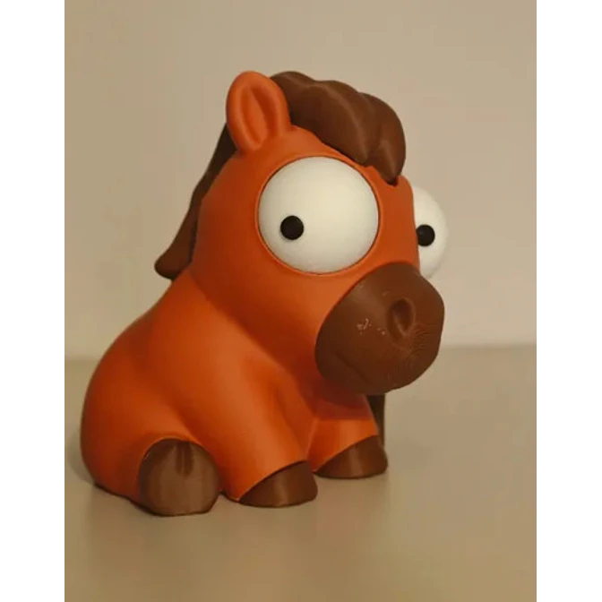 Figura Decorativa Prints Patro- Caballo Ojos Saltones 3
