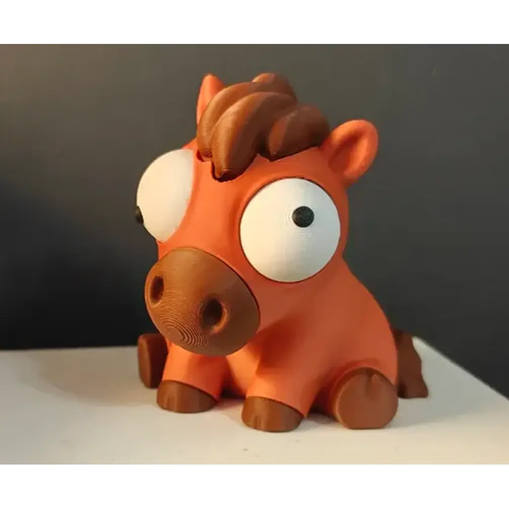Figura Decorativa Prints Patro- Caballo Ojos Saltones 4