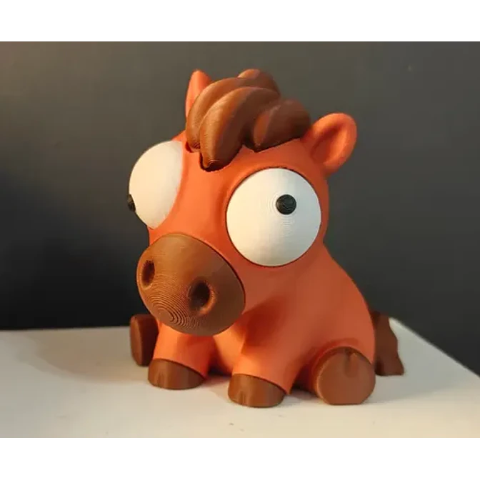 Figura Decorativa Prints Patro- Caballo Ojos Saltones 4