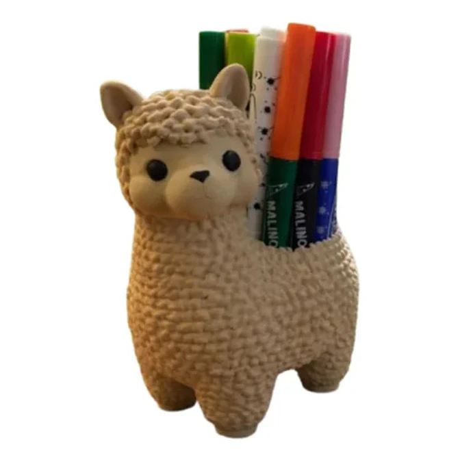 Portalápices Prints Patro De Alpaca 1