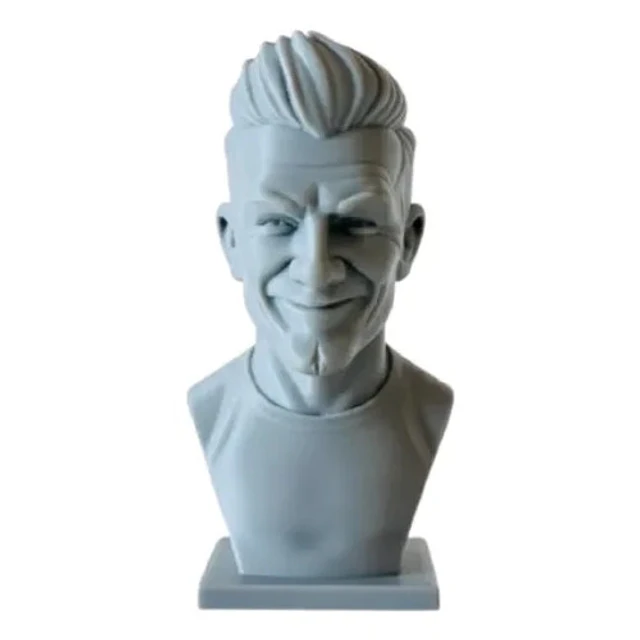 Escultura Decorativa Prints Patro- Busto David Beckham