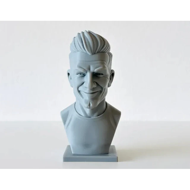 Escultura Decorativa Prints Patro- Busto David Beckham