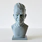 Escultura Decorativa Prints Patro- Busto David Beckham - Miniatura 2