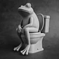 Figura Decorativa Prints Patro- Rana Inodoro - Miniatura 2