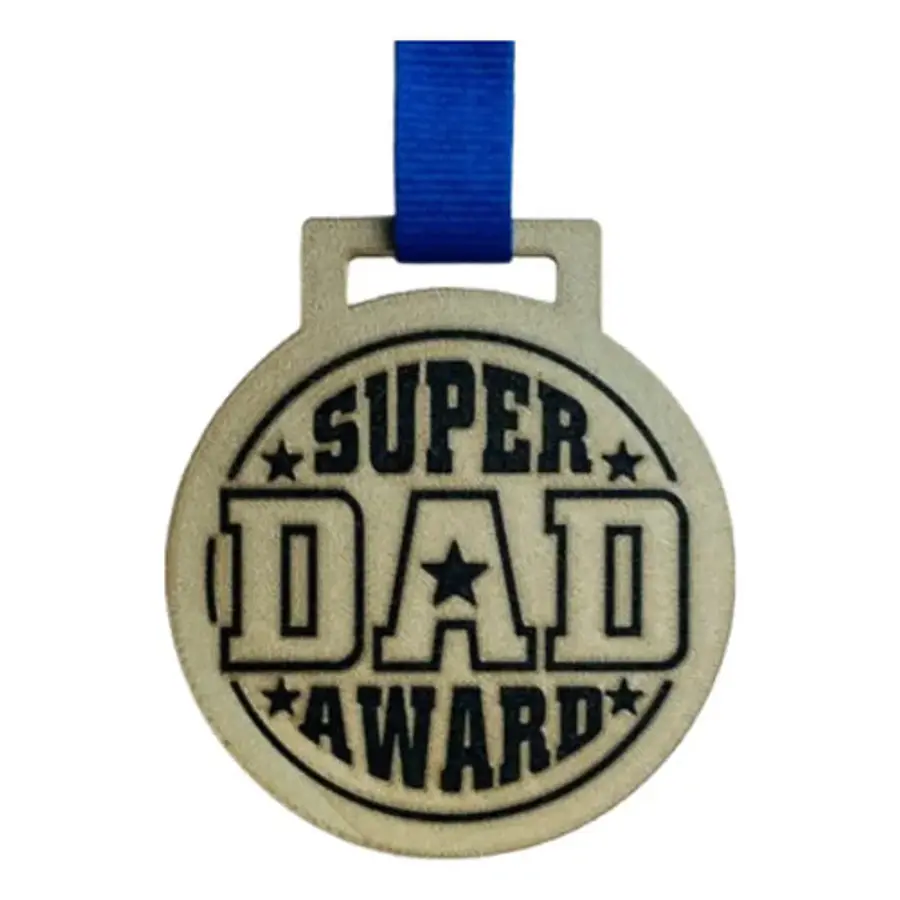 Figura Decorativa Prints Patro- Medalla Al Mejor Padre