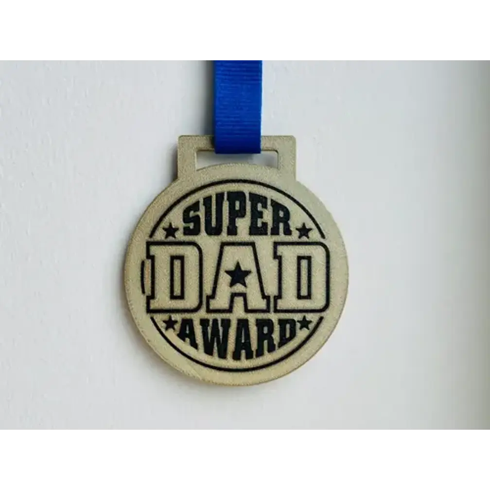 Figura Decorativa Prints Patro- Medalla Al Mejor Padre 2