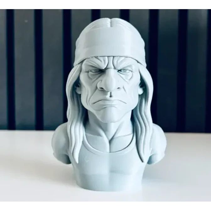 Escultura Decorativa Prints Patro- Busto Axl Rose 2
