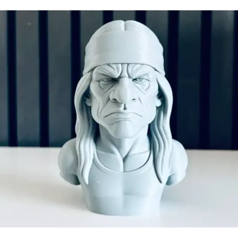 Escultura Decorativa Prints Patro- Busto Axl Rose