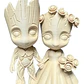 Escultura Decorativa- Pareja De Groot - Miniatura 1