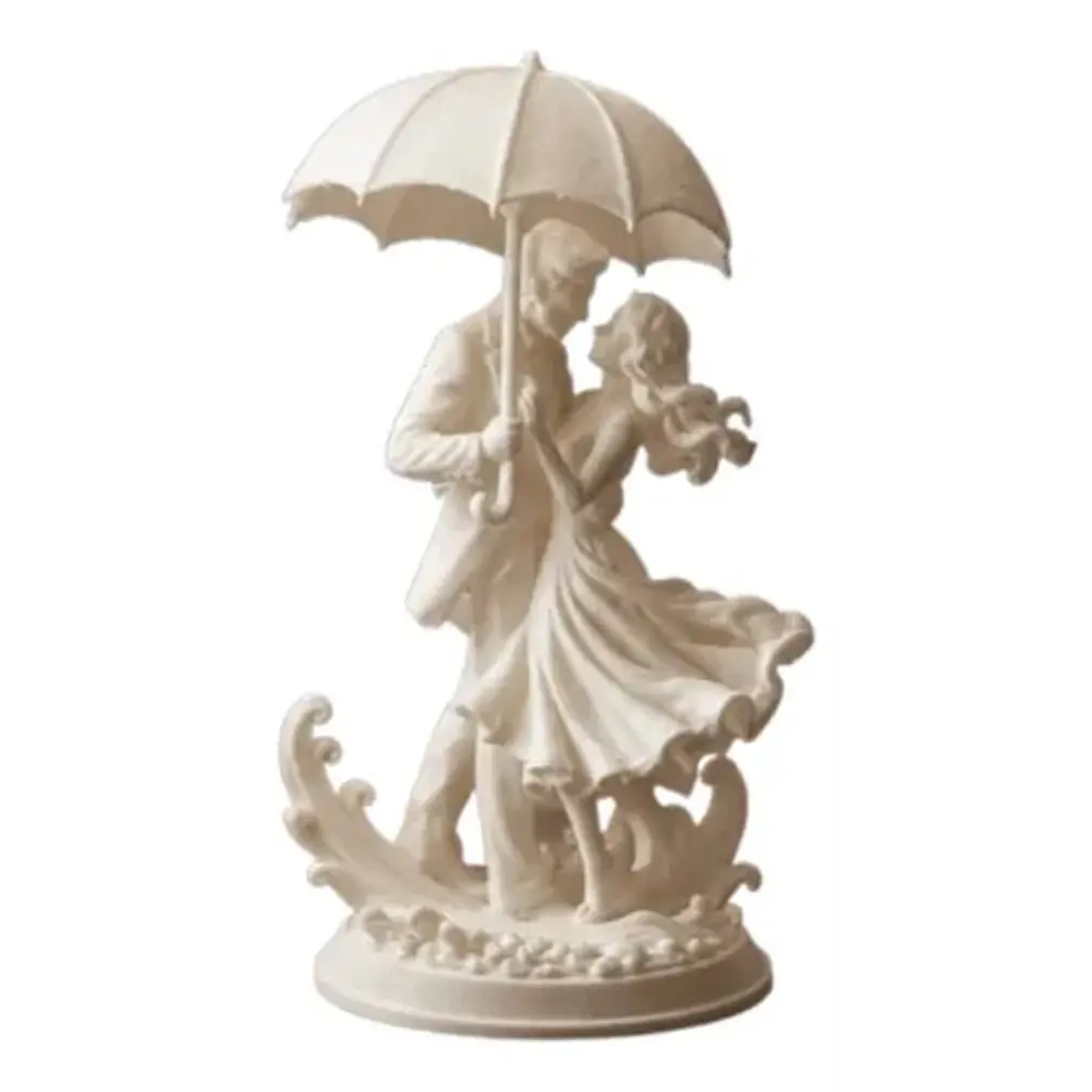 Escultura Decorativa Prints Patro- Pareja Bailando En Lluvia 1