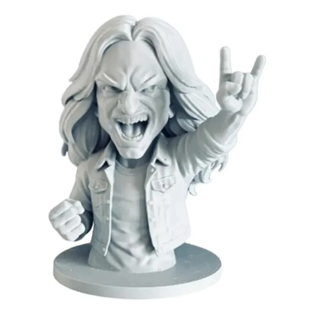 Escultura Decorativa Prints Patro- Busto De Cliff Burton