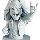Escultura Decorativa Prints Patro- Busto De Cliff Burton - Miniatura 1