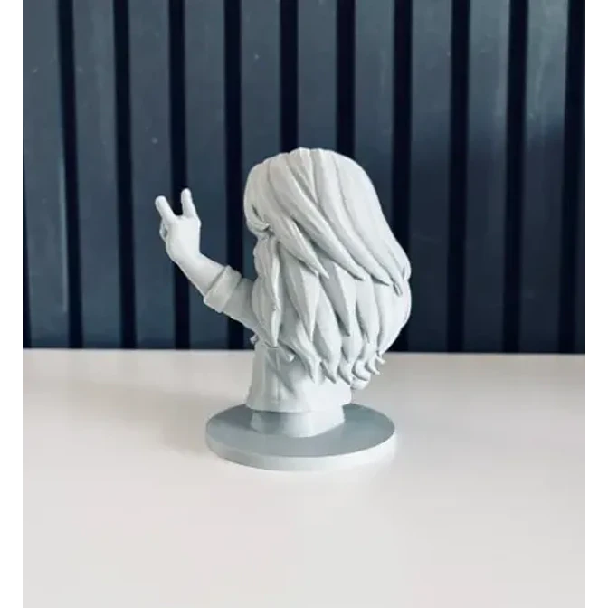 Escultura Decorativa Prints Patro- Busto De Cliff Burton 3